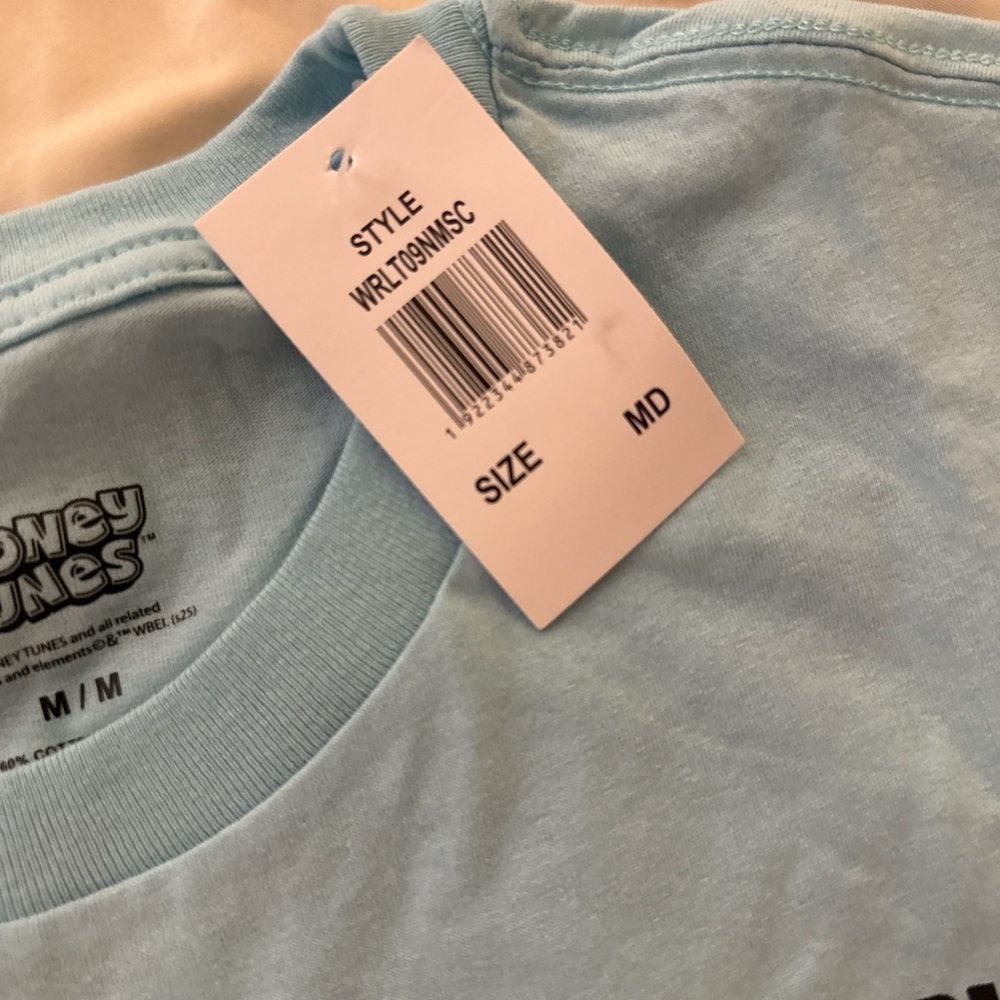 Warner Bros. Light Blue Looney Tunes Tee - Picture 2 of 5